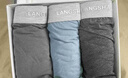 浪莎男士内裤男平角裤棉质7A级抑菌中腰男式四角裤头4条装 明筋款 实拍图