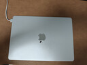 Apple/苹果AI笔记本/2025款MacBook Air13英寸M4 (10+8核) 16G 256G天蓝色电脑MC6T4CH/A 实拍图