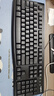 罗技（Logitech）MK120 键鼠套装 有线键鼠套装 办公键鼠套装 电脑键盘 USB即插即用 全尺寸 黑色 实拍图