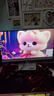 华硕ROG XG27ACG-W 27英寸显示器2K电竞 2K180Hz原生高刷FastIPS 1ms响应G-SYNC兼容HDR400 实拍图