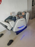 奥克斯（AUX）按摩椅家用全自动全身2025十大品牌太空舱揉捏零重力颈部腰背部智能按摩椅父母亲节礼物实用送爸妈 健康白【美腿机+热敷膝盖/披风+健康监测+负离子】 实拍图