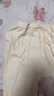 红豆（Hodo）秋冬情侣全棉秋衣秋裤春秋纯棉毛衫男士女士保暖内衣套装 香槟色(女款) XL 175/100 实拍图