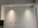 雷士（NVC）LED筒灯客厅过道嵌入式二级能效全铝高亮漆白6瓦暖白开孔75-85mm 实拍图
