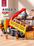 妈宝孖宝抓木机工程车玩具伐木头材运输大货车抓挖机模型儿童小男孩3-6岁2 实拍图