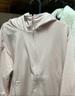 优衣库女装防风拉链连帽外套/内里摇粒绒户外防水472150 01 乳白色 L /160/88A 实拍图