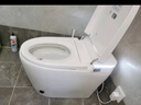 小米地宝智能马桶家用一体机全自动即热冲洗加热烘干内置泡沫盾坐便器 顶配【自动+语音泡沫+不限水压】 下单备注坑距300/350/ 400mm 实拍图