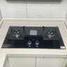 美的（Midea）【国家补贴换新立减20%】燃气灶双灶家用5.0KW大火力黑晶宽面板台嵌两用双灶 天然气灶Q330 实拍图