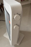 美的（Midea）小太阳取暖器家用节能电暖器台式电热器暖气机办公室烤火炉暖脚器暗光防烫远红外电暖气 双管两档调温款MH 机械式 实拍图
