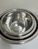炊大皇304不锈钢盆筛五件套 加厚洗菜盆和面盆调料腌肉盆米筛五个组合装 实拍图