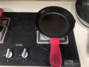 LODGE【美国进口】洛矶平底锅不易粘锅铸铁锅无涂层煎锅煎牛排锅 L6SK3- 23cm 实拍图