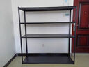 七序家用货架置物架阳台仓库储物架地下室展示多层落地收纳架 五层183cm高【默认黑色】 长150宽50cm 实拍图