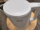 美的（Midea）电水壶热水壶 大容量家用烧水壶 双层防烫 不锈钢无缝内胆 大功率快速烧水沸腾 1.5L 【母婴材质】316L不锈钢 实拍图