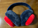 迪士尼儿童耳罩冬保暖毛绒耳暖男童护耳套学生女孩耳捂耳包HM1028藏青 实拍图