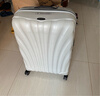 新秀丽（Samsonite）经典贝壳拉杆箱男女超轻盈旅行行李箱升级版 白色 CS2 28英寸 实拍图