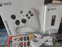 XBOX微软Xbox Series S/X无线Xbox手柄 XSS XSX 蓝牙游戏手柄 PC电脑 Xbox手柄 冰雪白+接收器 实拍图