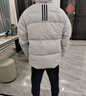阿迪达斯 （adidas）冬季男子通勤防风保暖上衣立领运动70%鸭绒羽绒服 M码 实拍图