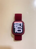 Apple/苹果 Watch Series 10 智能手表GPS款42毫米玫瑰金色铝金属表壳淡桃粉色运动型表带S/M MX1R3CH/B 实拍图
