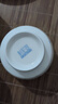 【摩登主妇同源】蓝百合碗盘餐具家用米饭碗盘子菜盘汤碗面碗鱼盘 4.5英寸高脚碗 实拍图