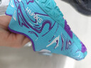 双星（shuangxing）儿童足球鞋TF碎钉防滑耐磨大童学生青少年训练比赛球鞋 浅蓝  33  实拍图