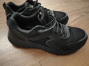 特步跑步鞋男鞋运动鞋男轻便减震休闲鞋跑鞋学生鞋 黑 43码 实拍图