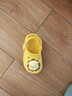 牧童儿童拖鞋夏男宝宝洞洞鞋软底女童卡通洗澡婴幼儿家居鞋奶狮黄160 实拍图