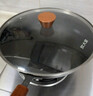 炊大皇铁锅家用无涂层不锈炒锅燃气灶专用炒锅炒菜锅平底锅极铁锅32cm 实拍图