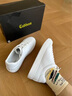 卡宾板鞋男鞋秋季透气2025新款低帮小白鞋男士休闲鞋百搭潮流鞋子男 5510白色02 41 实拍图