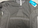悠途（UTO）悠途 户外运动功能内衣套装保暖滑雪速干衣男跑步紧身压缩衣女 男款黑灰（助能款） 2XL 实拍图
