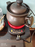 一壶百饮中药锅煎药壶养生壶中药壶全自动分体式熬药电砂锅电药锅陶瓷智能煮药壶中药煲药熬药罐中药电煎壶 （黄金容量） 3.5L 壶+红底座 实拍图