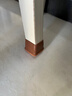 护家 桌椅脚垫保护垫凳子腿脚套椅子脚垫方形棕色8个装 实拍图