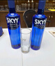 深蓝SKYY 伏特蓝天伏特加 原瓶进口洋酒750ML*2双支礼盒装 送礼 实拍图