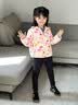 G.duck小黄鸭女童外套两面穿外套儿童风衣春秋季加绒冲锋衣女宝宝小孩 浅粉色 加绒款 100 （升级款） 实拍图