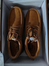 骆驼（CAMEL）磨砂牛皮男士工装大头休闲皮鞋 G13A307163 驼色 42  实拍图
