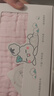 全棉时代婴儿浴巾 6层水洗纱布浴巾 宝宝纯棉大毛巾被盖礼盒 粉色95*95cm 实拍图