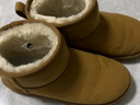 骆驼（CAMEL）雪地靴女冬季新款加绒保暖加厚棉鞋休闲懒人毛毛鞋 L23W275157驼色 37 (235mm) 实拍图