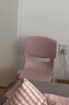 好尔塑料凳子加厚板凳可叠摞靠背椅宝宝餐椅塑料椅子家用小凳子粉26cm 实拍图