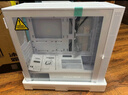长城（Great Wall）冰霜X3W白色电脑机箱（MATX/360水冷位/磁吸翻门/细网孔金属面板/U3/9风扇位/五槽PCI/兼容5080） 实拍图