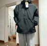 骆驼（CAMEL）三防冲锋衣户外登山服防风防水防污三合一运动外套 AD12263514X抓绒内胆幻影黑男女 XL 实拍图