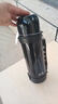 哈尔斯保温水壶户外旅行露营不锈钢大容量运动外出便携式水杯子黑1200ml 实拍图