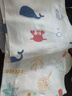 爱贝迪拉 新生婴儿包单产房纯棉襁褓裹布包巾包被四季抱被睡袋95cm单层2条 实拍图
