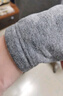 红豆保暖内衣女加绒加厚色纺圆领打底中老年防寒套装 韵灰粉 实拍图