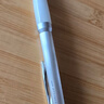 uni三菱圆珠笔SXN-1000占士甸圆珠笔原子 笔0.7mm舒适金属杆中油笔可换笔芯黑笔软握签字笔 银杆色+0.5黑中性笔芯*5支 实拍图