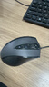双飞燕（A4TECH) N-810FX 有线鼠标 笔记本台式电脑办公鼠标人体工学 USB接口大手鼠标 绅士哑黑  实拍图
