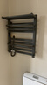 京东京造暖云Pro电热毛巾架智能款 碳纤维加热卫生间浴室烘干包安装太空灰 实拍图