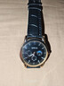 正品男士手表高档休闲石英表简约气质男表皮带高颜值罗马时尚腕表 黑色运动款 实拍图