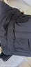 京东京造【进口极寒95鹅绒服】羽绒服男外套女冬季新款中长款 曜石黑 L 实拍图