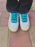 YONEX尤尼克斯羽毛球鞋yy入门级训练减震动力垫男女SHB101CR 白/蓝42码 实拍图