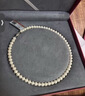 京润珍珠项链韵华S925银淡水珍珠项链女正品近圆珠宝送妈妈生日礼物 实拍图