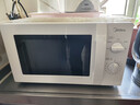 美的微波炉家用快捷小型 700W 容量20L 360°均匀加热 旋钮操控 易清洁 M1-L213B 经典款 实拍图
