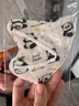 初医生医用外科口罩适用儿童一次性3d立体秋冬防护防尘独立包装大童熊猫 实拍图